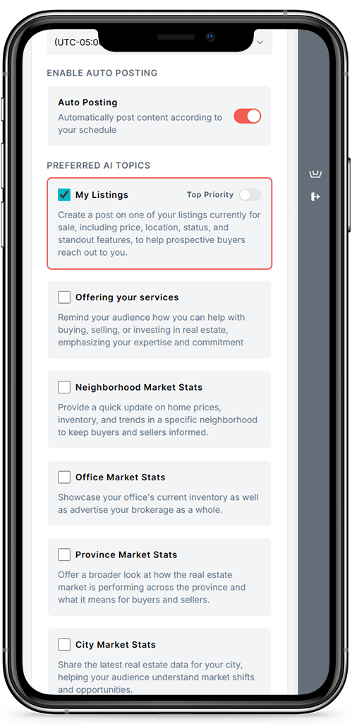 Axion app usage slideshow